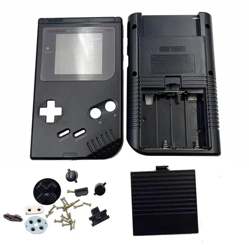Retro Gaming Repair - ชุดเคส GB DMG พร้อมปุ่ม ยางนำไฟฟ้า และชุดอุปกรณ์เสริม