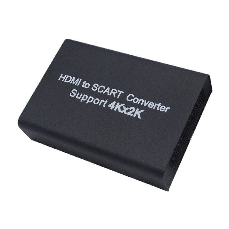 Scart To Hdmi - แหล่งข้ามพรมแดนตัวแปลงความละเอียดสูง HDMI เป็น SCART, อะแดปเตอร์เสียงและวิดีโอ, อะแดปเตอร์ไม้กวาด