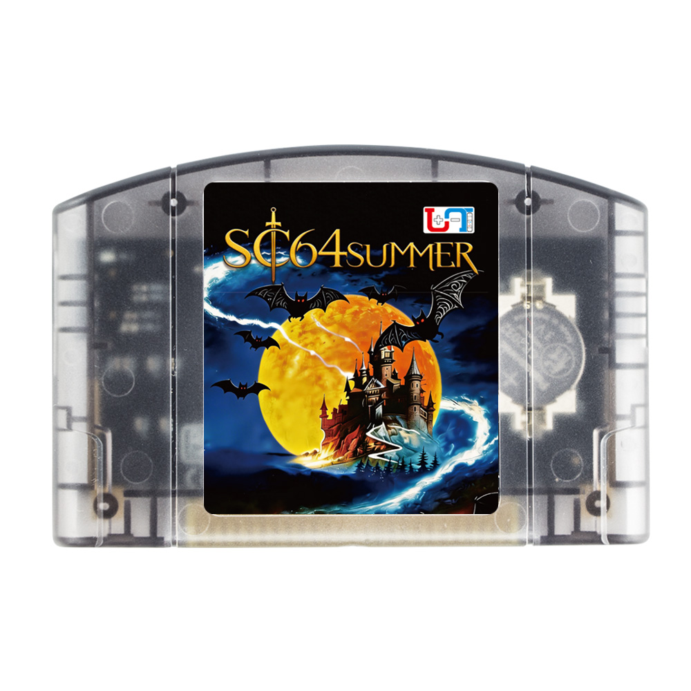Retro Gaming Nintendo - เรโทรซี่ SC64Summer สำหรับคอนโซล SC64 N64DD พร้อมการ์ด