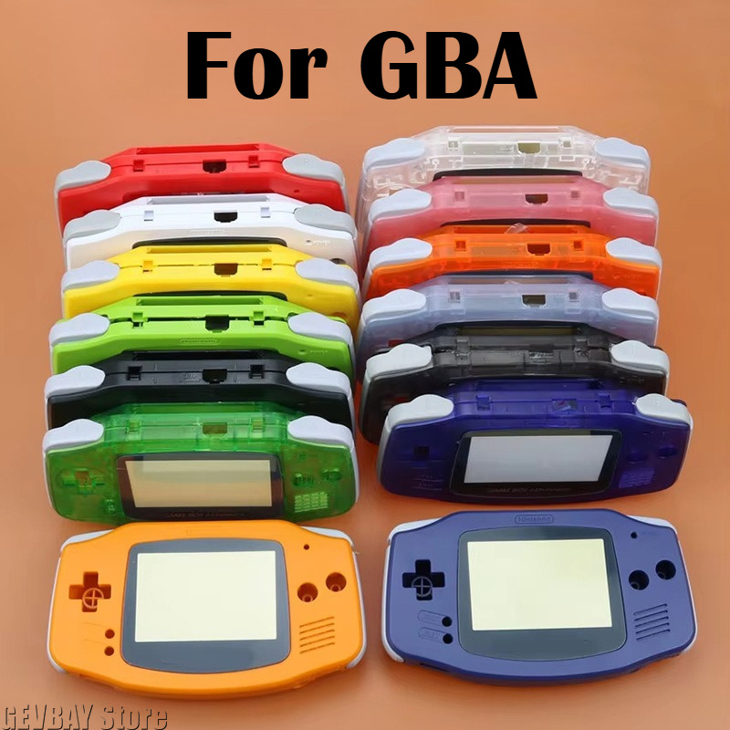 Retro Gaming Repair - สำหรับเปลี่ยนเปลือกเกมบอยแอดวานซ์ สำหรับคอนโซล GBA ฝาครอบป้องกัน อะไหล่ซ่อมเกมย้อนยุค