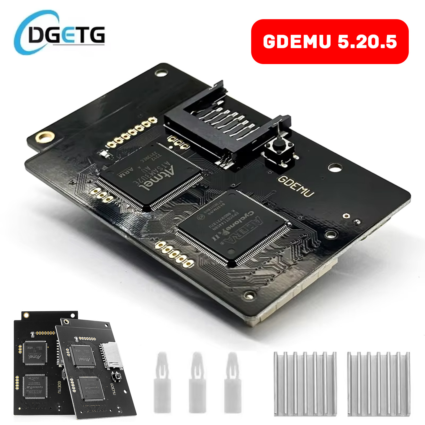 Retro Gaming Repair - GDEMU 5.20.5 ออปติคอลไดรฟ์อีมูเลเตอร์บอร์ดเครื่องอ่านการ์ด SD สำหรับเซก้า ดรีมแคสต์