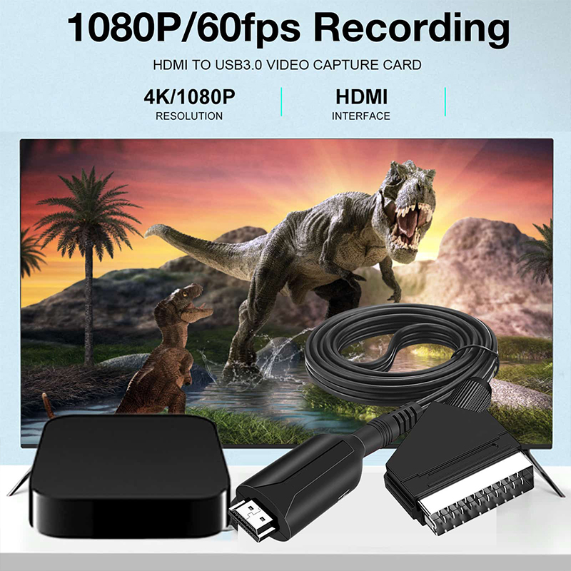 สายแปลงสัญญาณภาพและเสียง SCART - Scart To Hdmi บทวิจารณ์และราคา