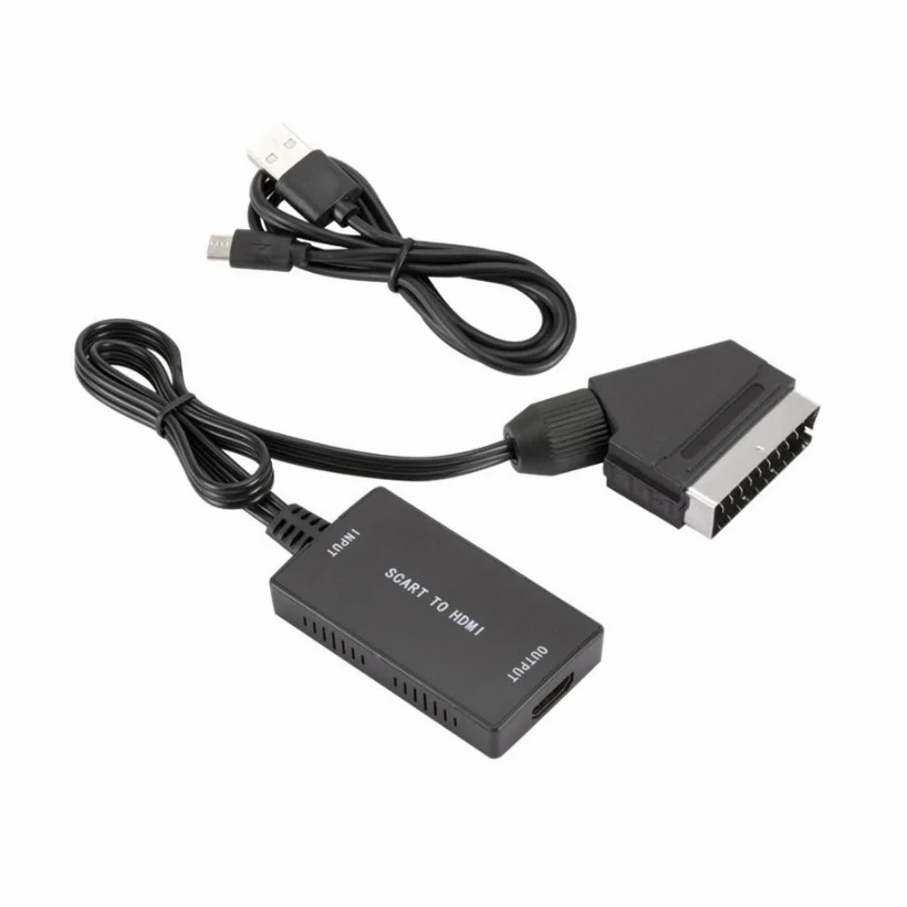 ตัวแปลงสัญญาณวิดีโอและเสียง HD - Scart To Hdmi บทวิจารณ์และราคา