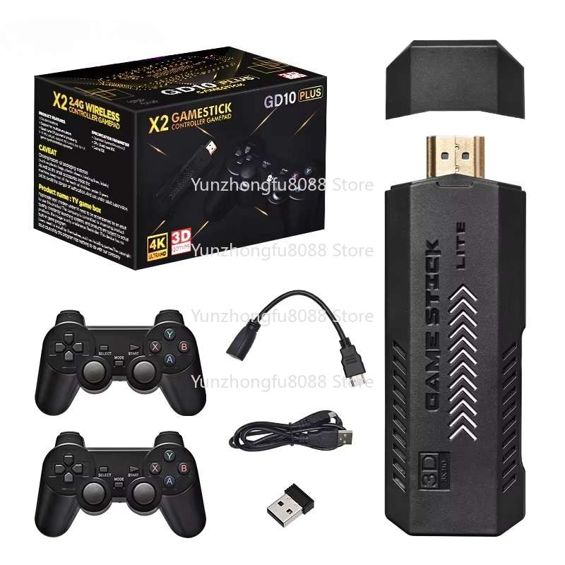 L GD10 Plus เกมสติ๊ก 4k กล่องด - Retro Gaming X2 บทวิจารณ์และราคา