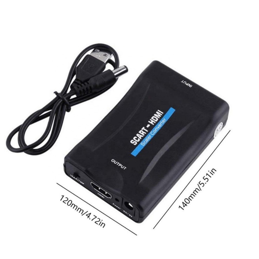 1080P SCART To HDMI Video Audi - Scart To Hdmi บทวิจารณ์และราคา