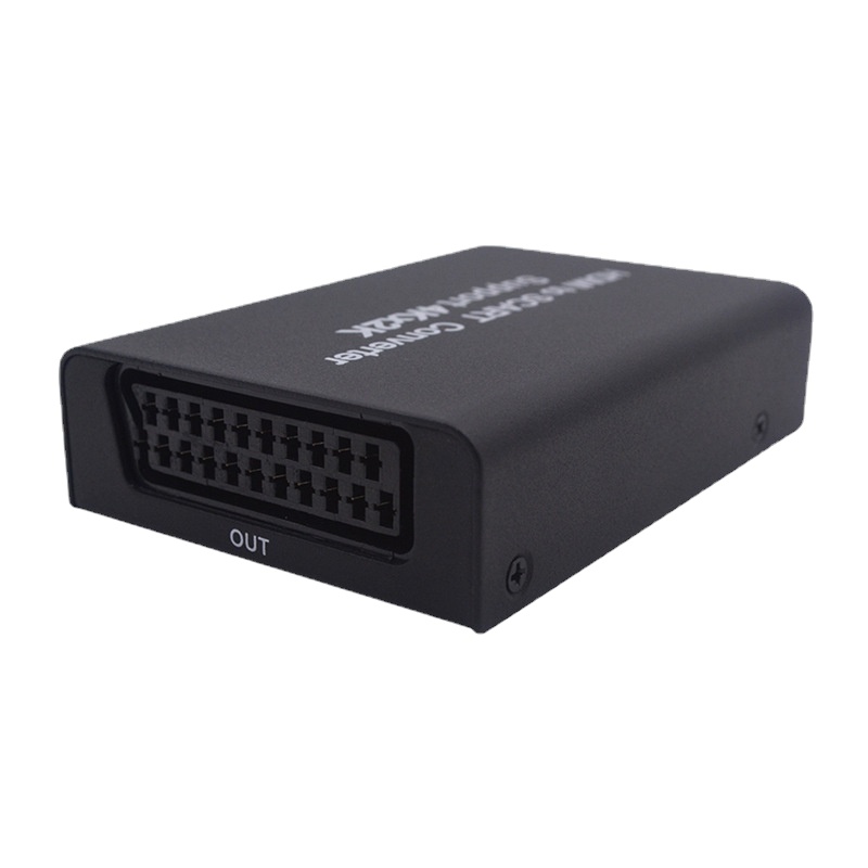 แหล่งข้ามพรมแดนตัวแปลงความละเอ - Scart To Hdmi บทวิจารณ์และราคา