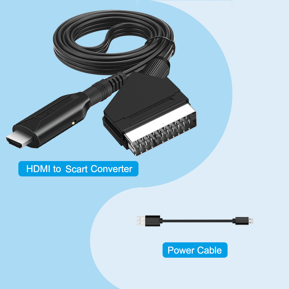 SCART To HDMI เข้ากันได้กับ/HD - Scart To Hdmi บทวิจารณ์และราคา