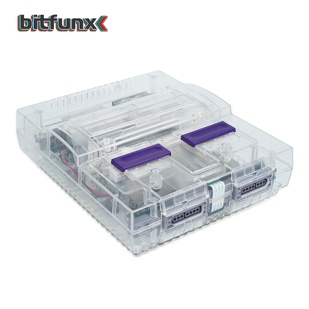 Bitfunx SNES เปลี่ยนเปลือกโปร่ - Retro Gaming Nintendo บทวิจารณ์และราคา
