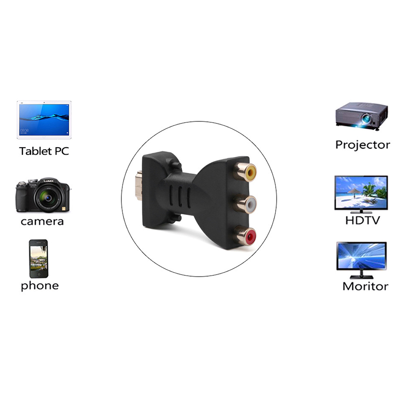 ตัวแปลง HDMI เป็น AV 3 RCA วิด - Scart To Hdmi บทวิจารณ์และราคา