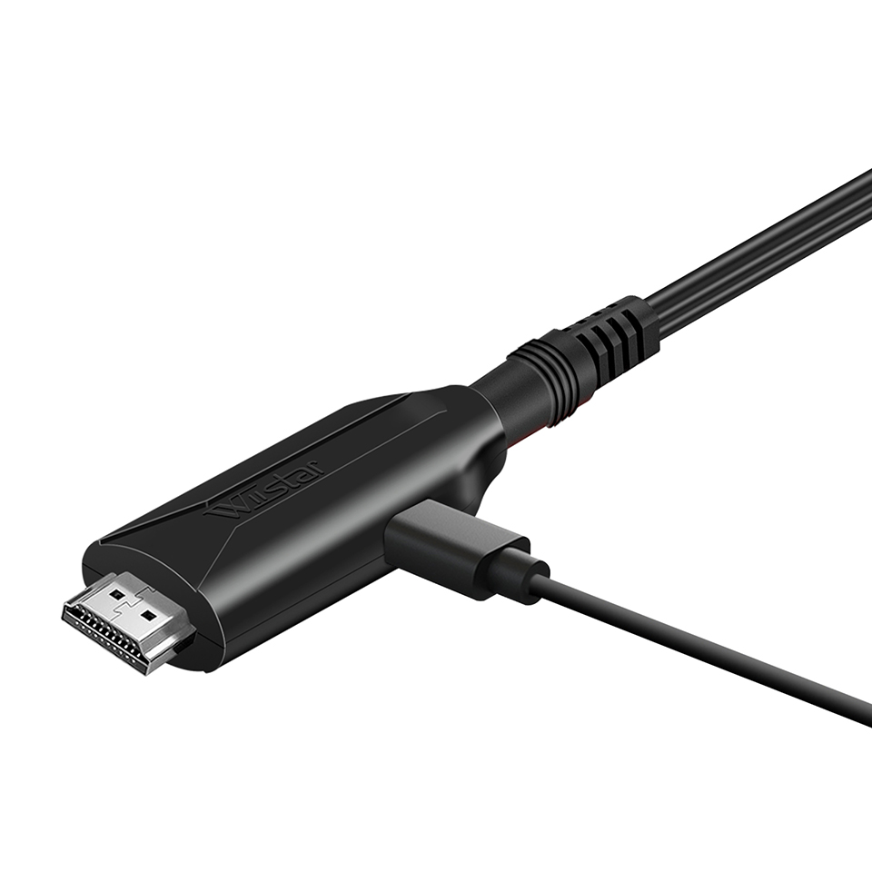 1080P HD HDMI เข้ากันได้กับ SC - Scart To Hdmi บทวิจารณ์และราคา