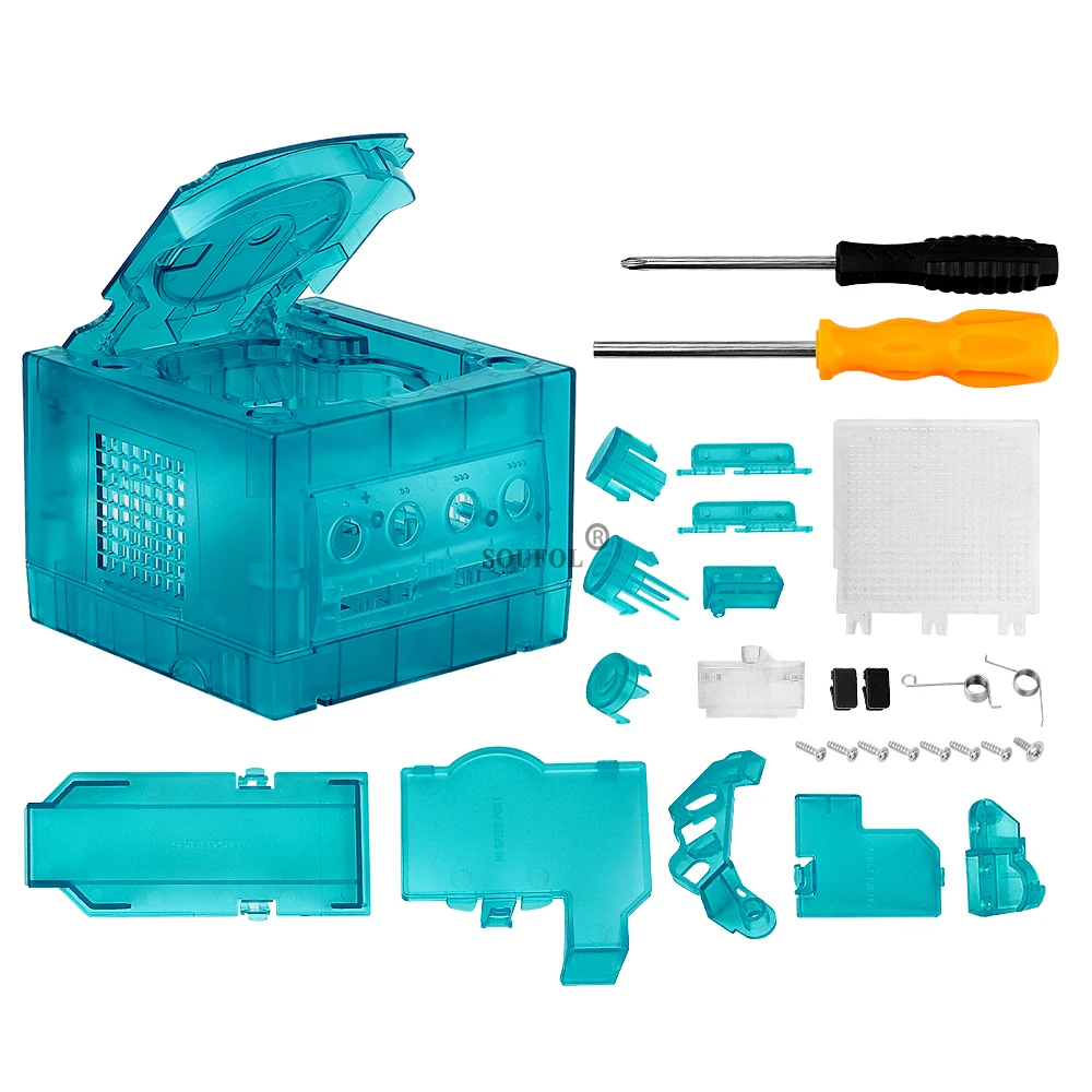 Ice Blue เปลี่ยนสําหรับ Gamecu - Retro Gaming Nintendo บทวิจารณ์และราคา