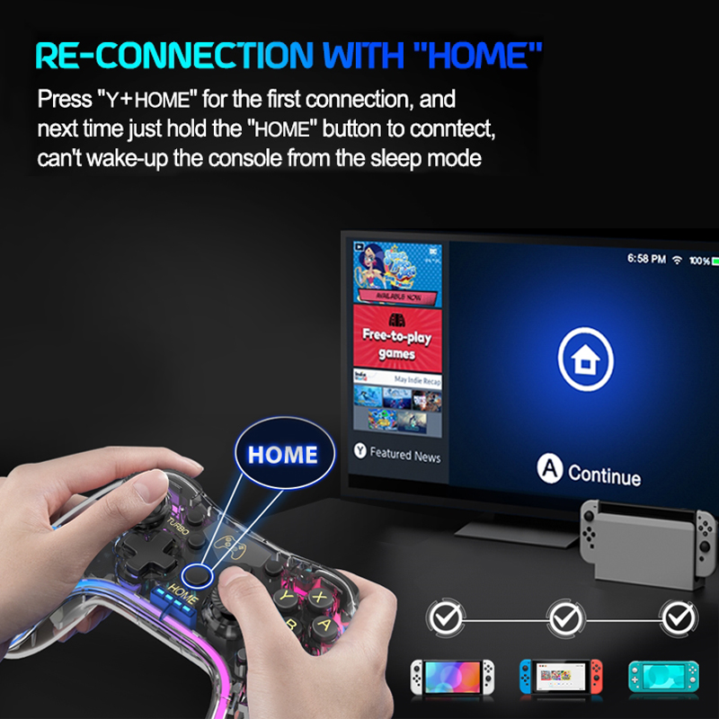 คอนโทรลเลอร์เกมไร้สาย RGB สไตล - Retro Gaming Nintendo บทวิจารณ์และราคา