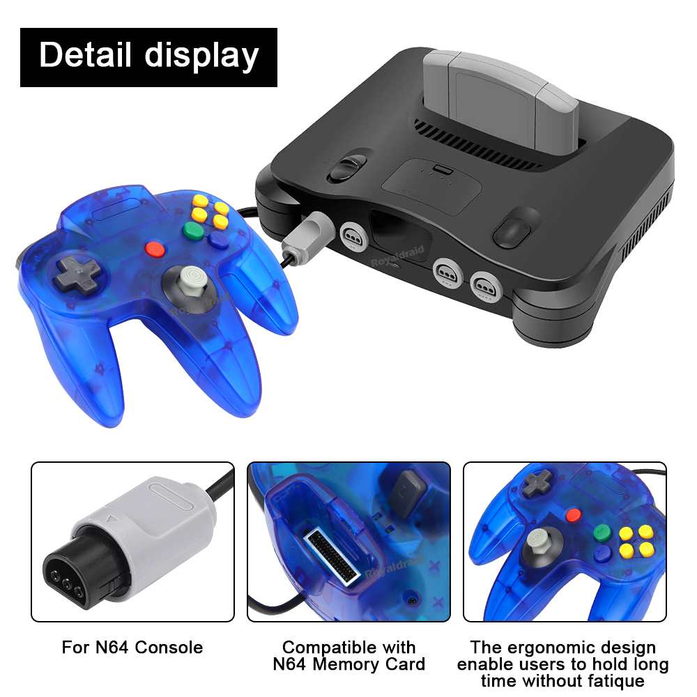 ใหม่! คอนโทรลเลอร์ N64 แบบมีสา - Retro Gaming Nintendo บทวิจารณ์และราคา