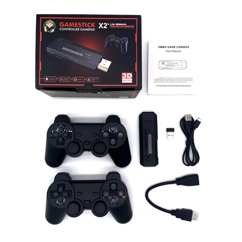 X2 Plus 3D Game Stick คอนโซลวิ - Retro Gaming X2 บทวิจารณ์และราคา