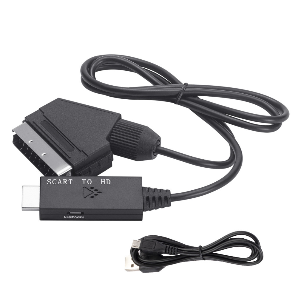 อะแดปเตอร์แปลงสัญญาณ Scart เป็ - Scart To Hdmi บทวิจารณ์และราคา