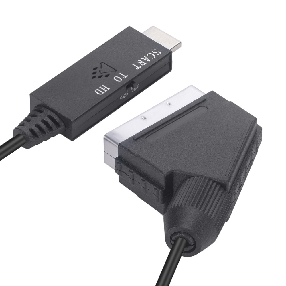 อะแดปเตอร์แปลงสัญญาณ Scart เป็ - Scart To Hdmi บทวิจารณ์และราคา