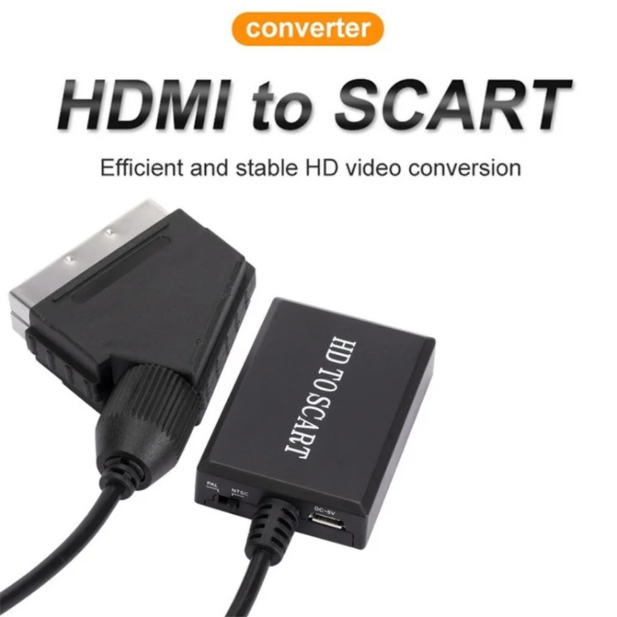 LccKaa 1080P HDMI TO SCART อะแ - Scart To Hdmi บทวิจารณ์และราคา