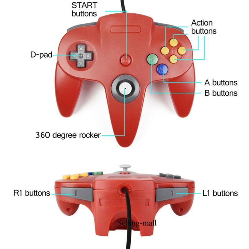 N64 Controller คลาสสิก USB แบบ - Retro Gaming Nintendo บทวิจารณ์และราคา