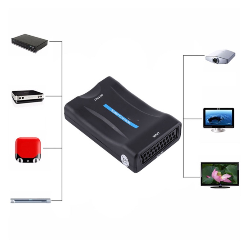 อะแดปเตอร์แปลงสัญญาณภาพและเสีย - Scart To Hdmi บทวิจารณ์และราคา