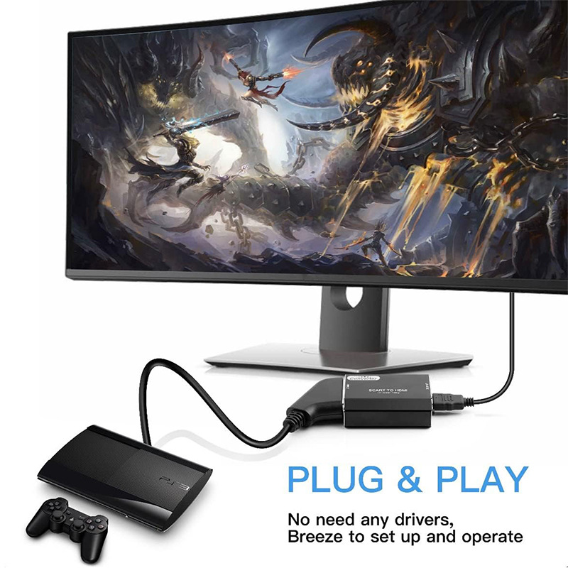 1080P Scart TO HDMI Converter  - Scart To Hdmi บทวิจารณ์และราคา